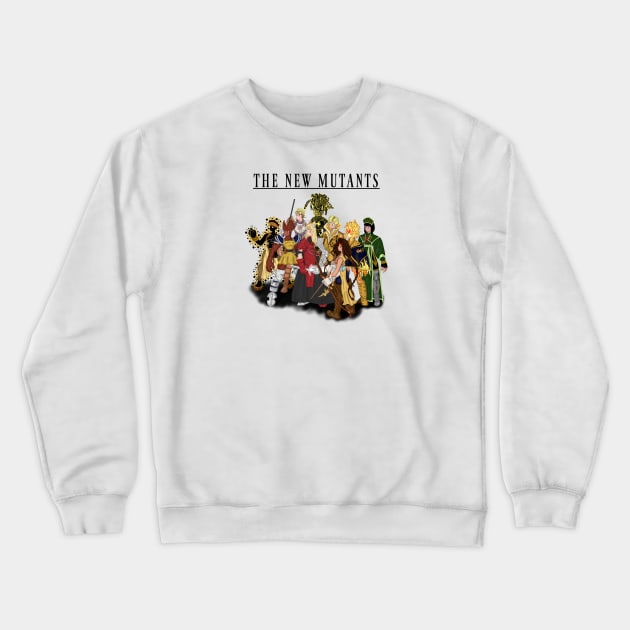 The New Mutants Tactics Crewneck Sweatshirt by GingerCatGirlPrime 